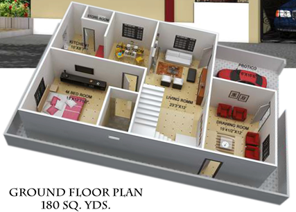 Floor Plan - Duplex 180 First